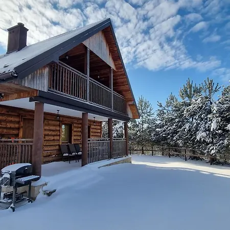 Domek w górach z jacuzzi, balią i basenem Casa de Férias