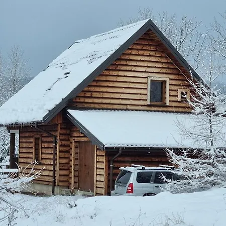 Domek w górach z jacuzzi, balią i basenem *